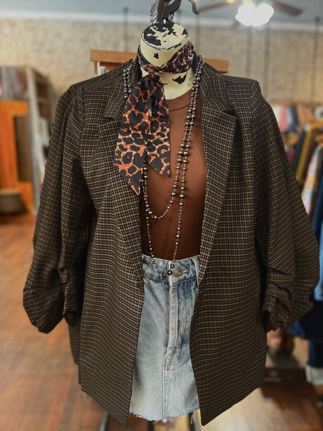 Cocoa Leopard Cowgirl