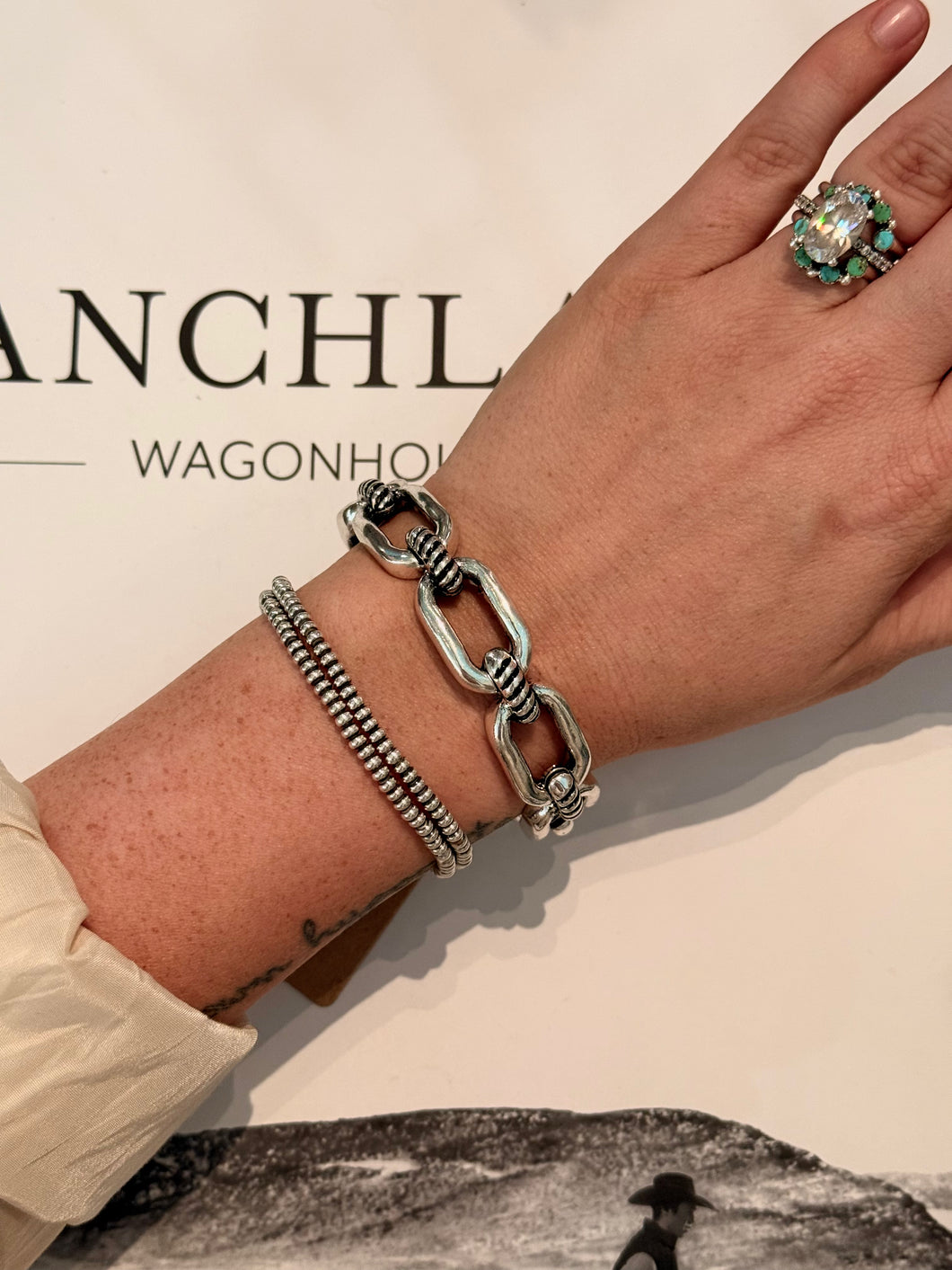 Cowgirl Links Bracelet