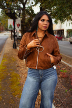 Load image into Gallery viewer, The Winona Suede Coat
