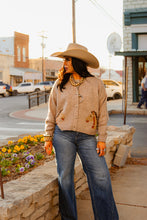 Load image into Gallery viewer, The High Horse Cardigan in Brown
