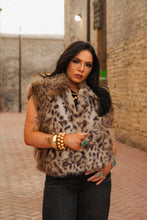 Load image into Gallery viewer, The Evening Ember Fur Coat
