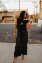 Load image into Gallery viewer, The Everly Top in Black
