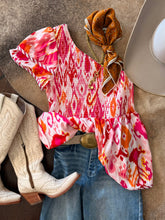 Load image into Gallery viewer, The Farren Top in Hot Pink
