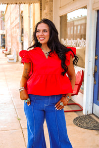 The Everest Top in Red