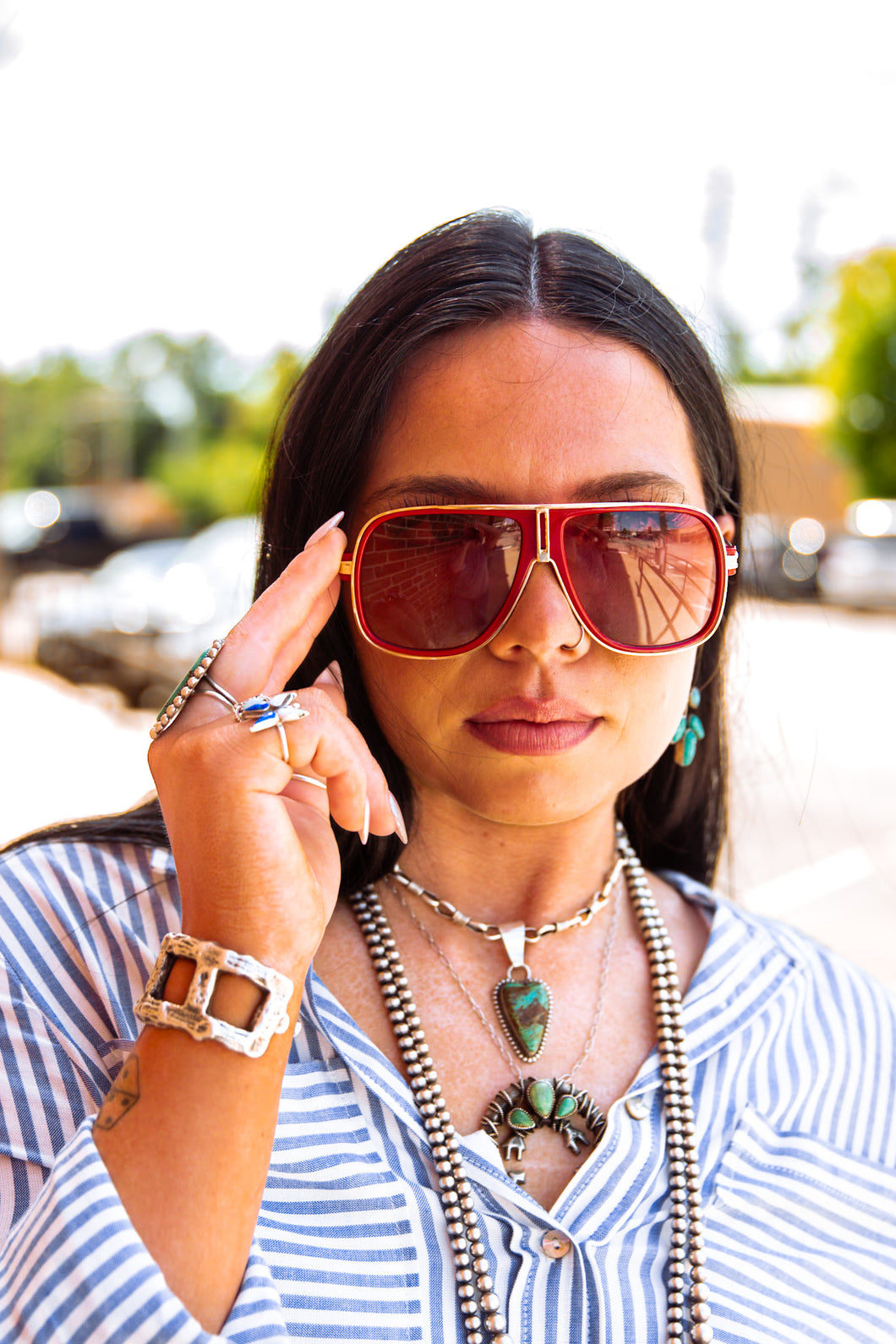 Red Sunglasses