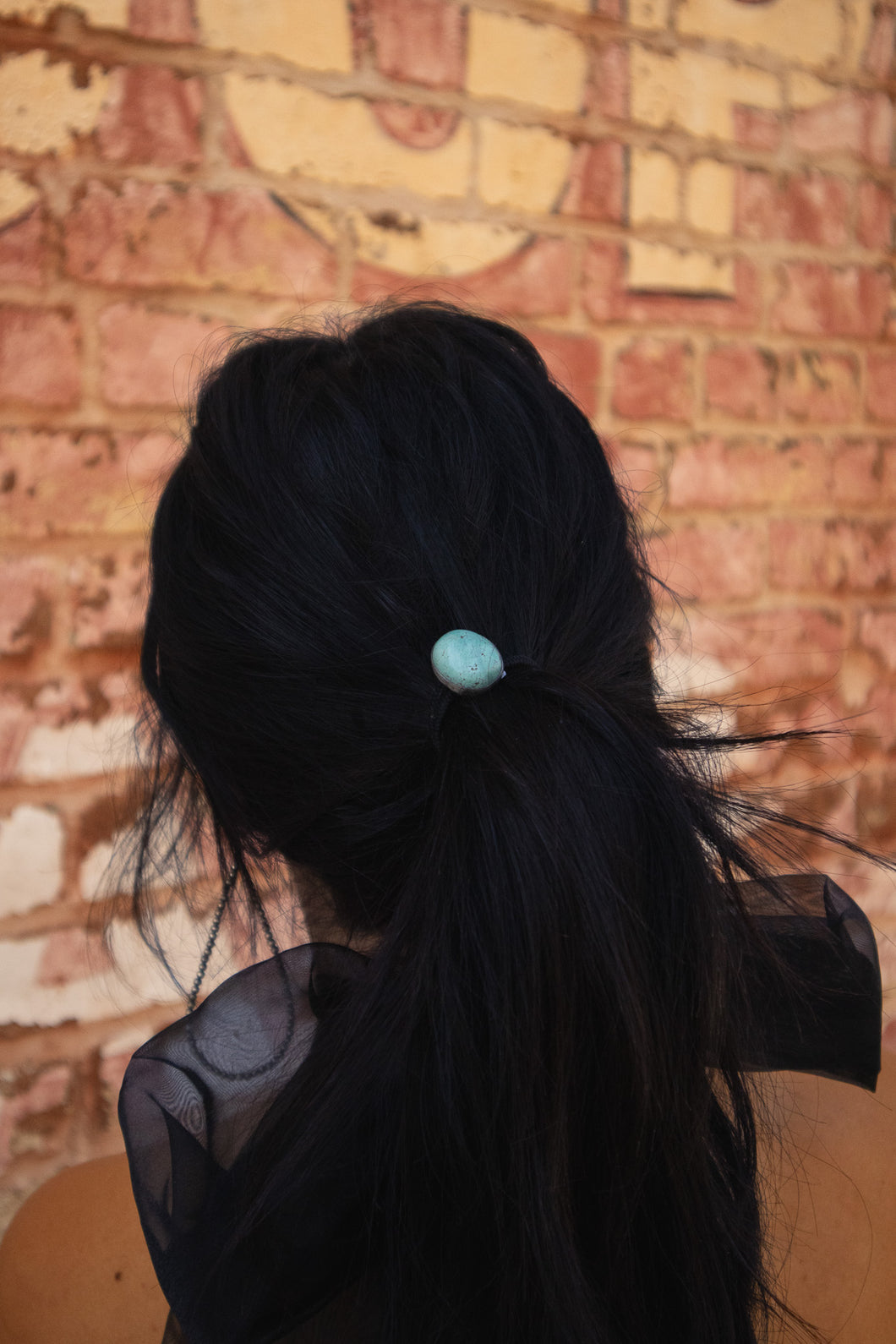 The Turquoise Stone Hair Tie