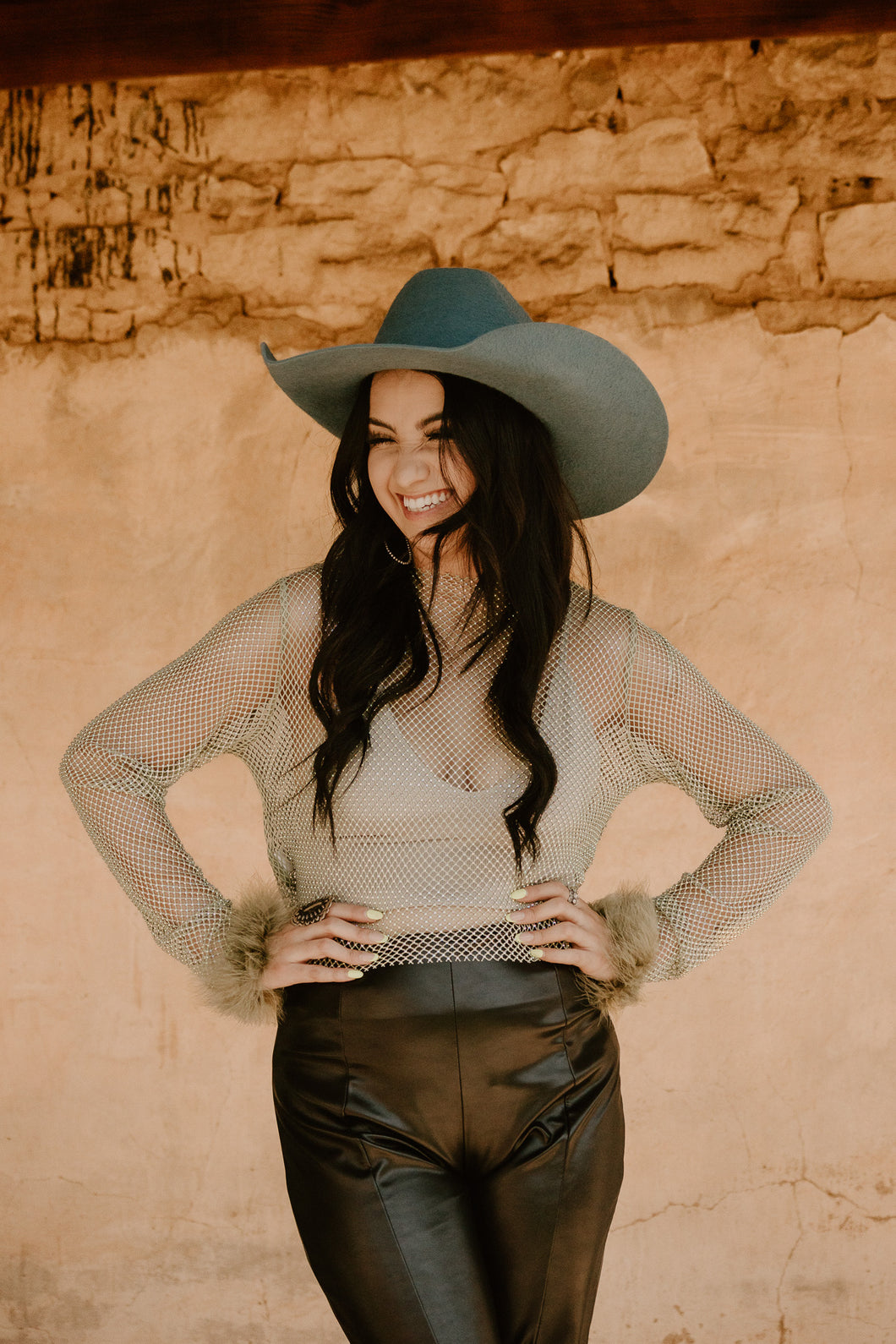 The Lyra Top in Soft Sage