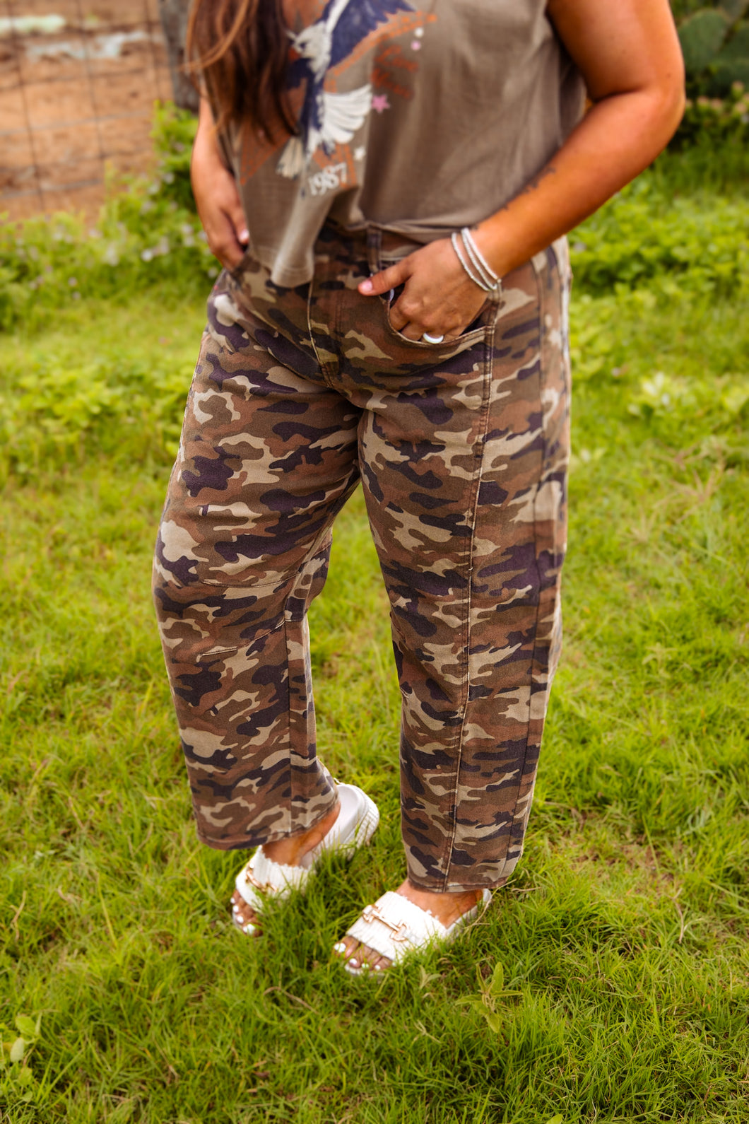 The Zita Barrel Jeans