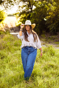 The Costa Top in Brown