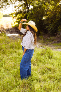 The Costa Top in Brown