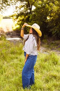The Costa Top in Brown