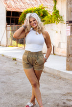 Load image into Gallery viewer, The Birdie Shorts in Olive

