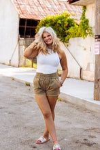 Load image into Gallery viewer, The Birdie Shorts in Olive
