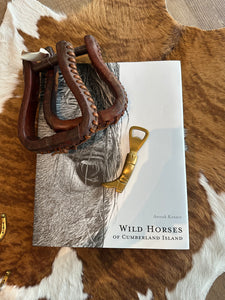 Antiqued Brass Boot Bottle Opener