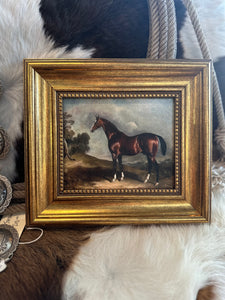 Portrait of Sultan in Landscape Painting