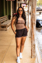 Load image into Gallery viewer, The Birdie Shorts in Black
