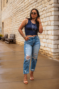 The Rodeo Tank in Vintage Navy