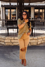 Load image into Gallery viewer, The Shorty Top in Olive
