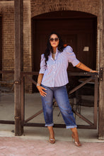 Load image into Gallery viewer, The Royse Top in Navy
