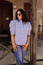 Load image into Gallery viewer, The Royse Top in Navy
