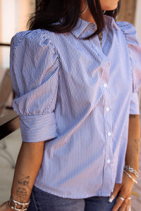 The Royse Top in Navy