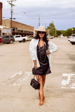 Load image into Gallery viewer, Pretty in Satin Dress
