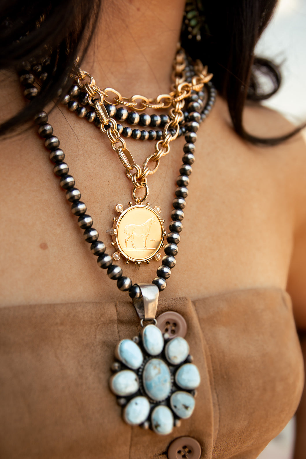 The Palomino Gold Necklace