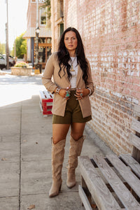 The Patoka Shorts in Olive