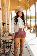 Load image into Gallery viewer, The Waynoka Shorts in Burgundy
