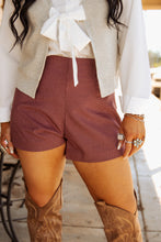 Load image into Gallery viewer, The Waynoka Shorts in Burgundy

