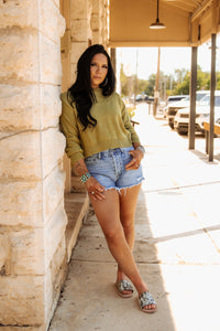 The Shiloh Top in Green