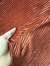 Load image into Gallery viewer, SALE 47. Ribbed Rust Pants / SZ SMALL
