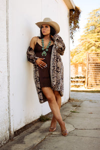 The Bain Snakeskin Coat