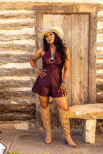 Load image into Gallery viewer, The Rodeo Rouge Romper
