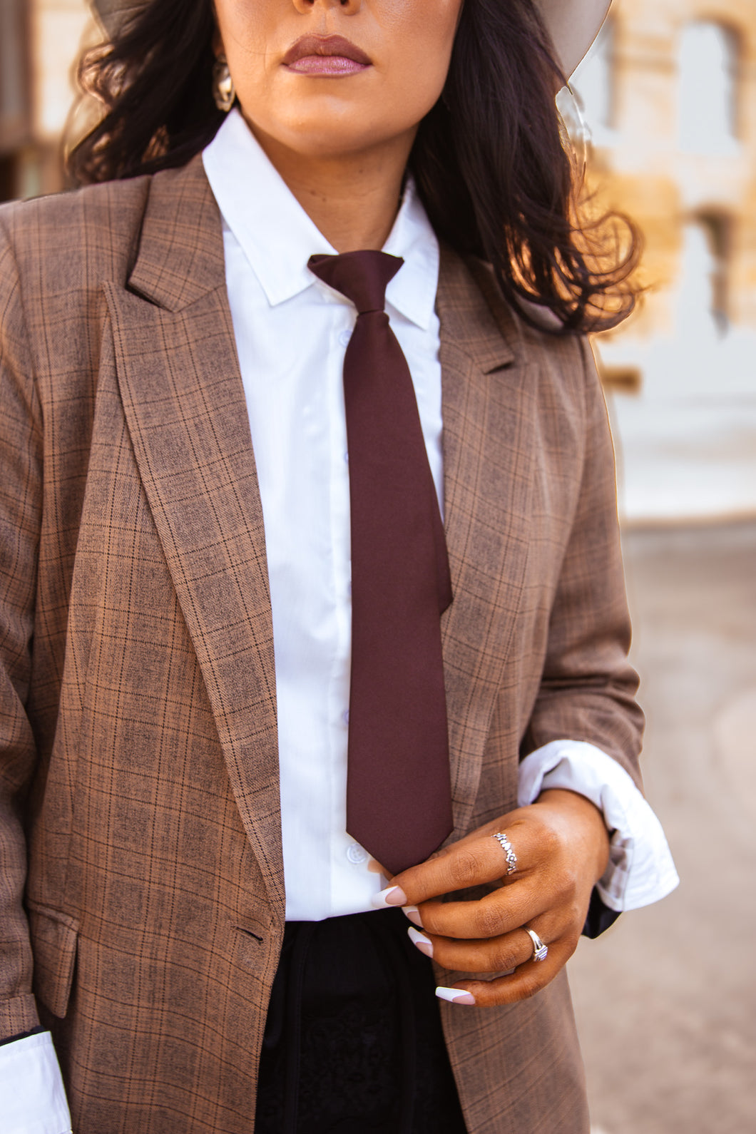 The Bronc Brown Tie