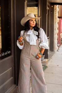 The Sagebrush Striped Jumpsuit