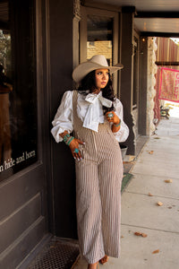 The Sagebrush Striped Jumpsuit