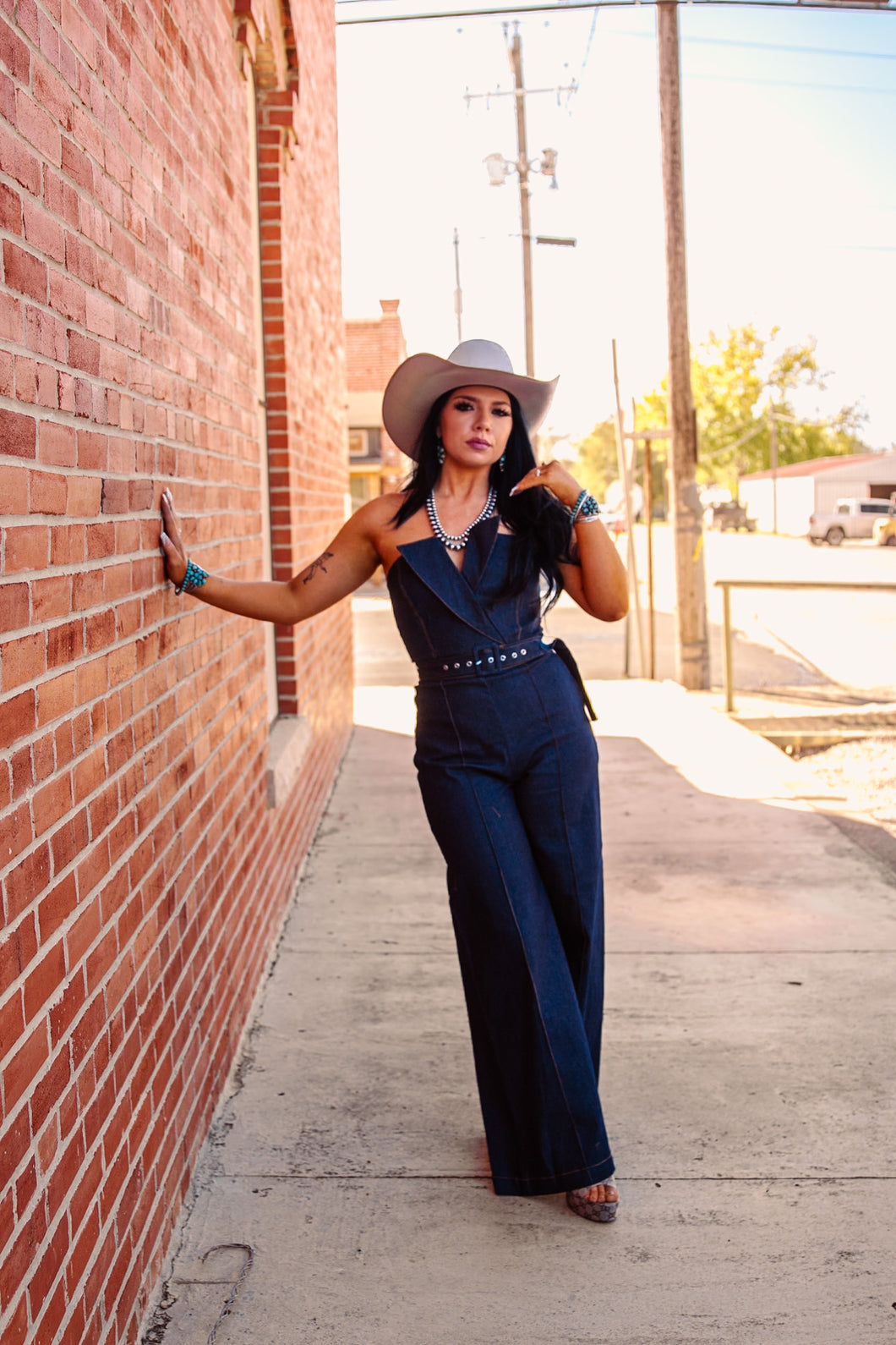 The Denim Duchess Jumpsuit