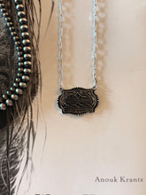 Load image into Gallery viewer, Faux Boot Stitch Necklace
