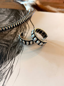 Western Bubble Hoop Earrings