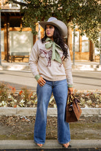 Load image into Gallery viewer, The Cowpony Crewneck in Cream
