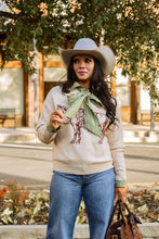 Load image into Gallery viewer, The Cowpony Crewneck in Cream
