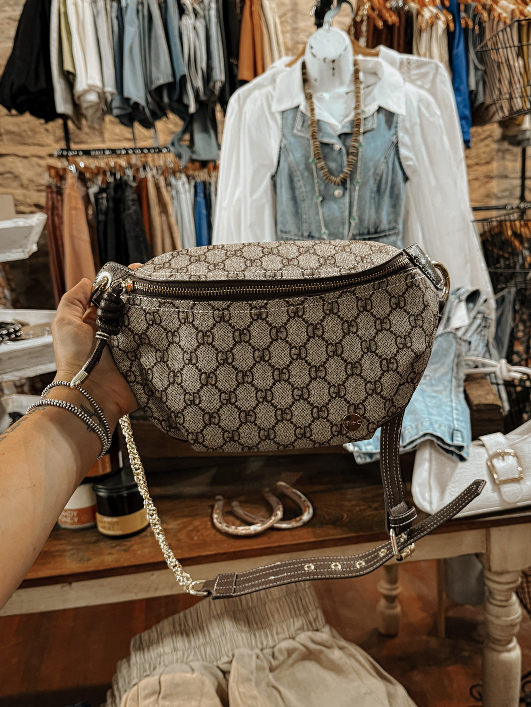 Lettered Bum Bag