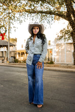 Load image into Gallery viewer, The Western Whimsy Top in Green
