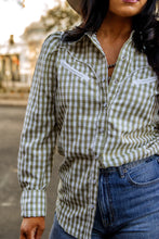 Load image into Gallery viewer, The Western Whimsy Top in Green
