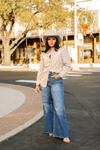 Load image into Gallery viewer, The Western Whimsy Top in Brown
