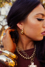 Load image into Gallery viewer, Bold in Gold Hoops
