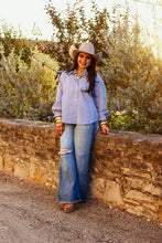 Load image into Gallery viewer, The Charis Top in Blue
