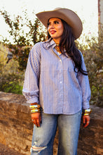 Load image into Gallery viewer, The Charis Top in Blue
