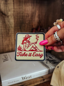 Retro Western Art Stickers